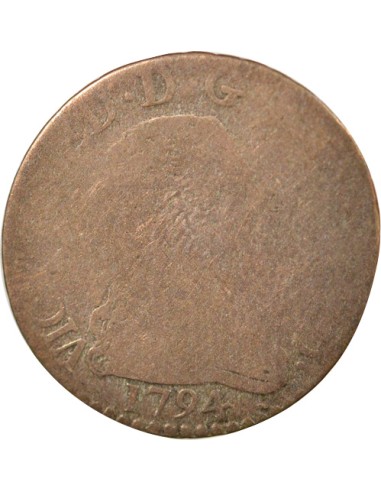 Sardaigne Victor Amédée III 10 soldi Billon 1794