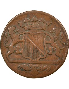Pays-Bas 1 duit Cuivre 1767 Utrecht 2