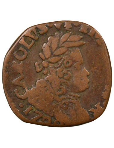 Milan Charles VI du Saint Empire 1 quattrino Cuivre 1728