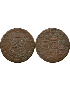 Belgique Jean Théodore de Bavière 1 liard Cuivre 1752 Liège