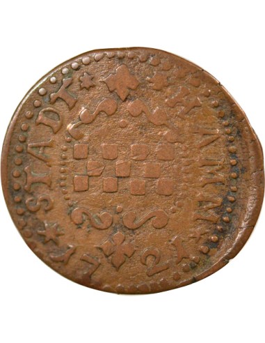 Etats-Allemands (Hamm) 3 pfennig Cuivre 1721