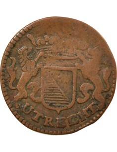 Pays-Bas 1 duit Cuivre 1681 Utrecht 2