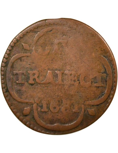 Pays-Bas 1 duit Cuivre 1681 Utrecht