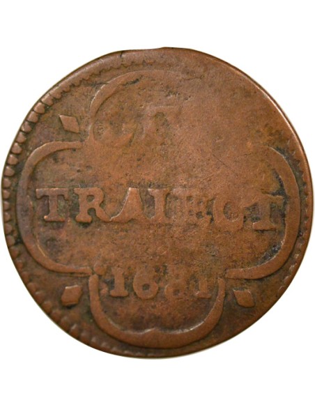 Pays-Bas 1 duit Cuivre 1681 Utrecht