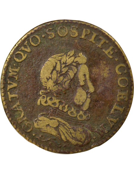 Louis XIII 1 jeton Laiton XVIIe Siècle