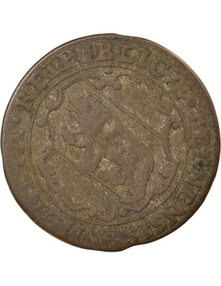 Suisse (Berne) 1/2 batzen Billon 1754