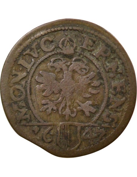 Suisse (Lucerne) 1 schilling Billon 1647 Lucerne