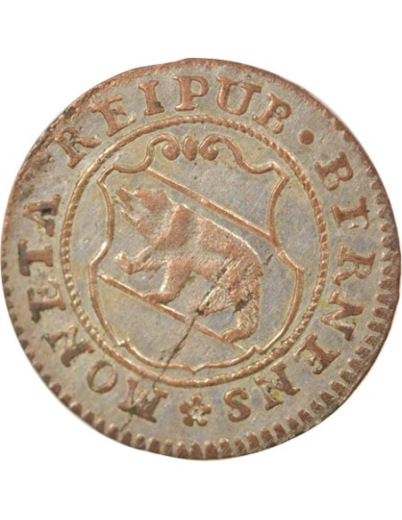 Suisse (Berne) 1/2 batzen Billon 1774