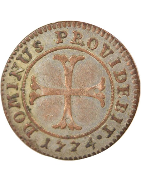 Suisse (Berne) 1/2 batzen Billon 1774