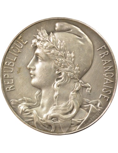 Fédération 1 médaille Bronze Argenté 1884-1913 A Paris