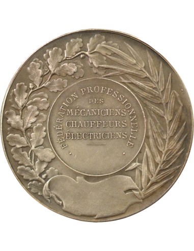 Fédération 1 médaille Bronze Argenté 1884-1913 A Paris