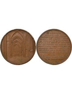 Religion 1 médaille Bronze 1849 T Nantes