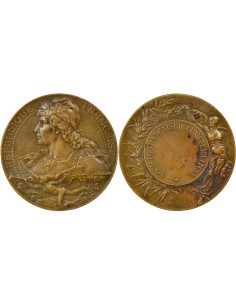 Cuniculiculture 1 médaille Bronze 1855-1925