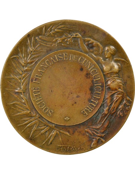 Cuniculiculture 1 médaille Bronze 1855-1925