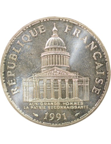 Panthéon 100 francs Argent 1991 Pessac