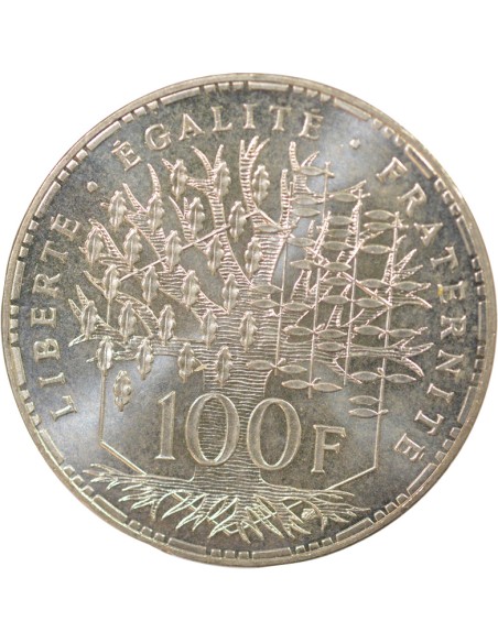 Panthéon 100 francs Argent 1991 Pessac