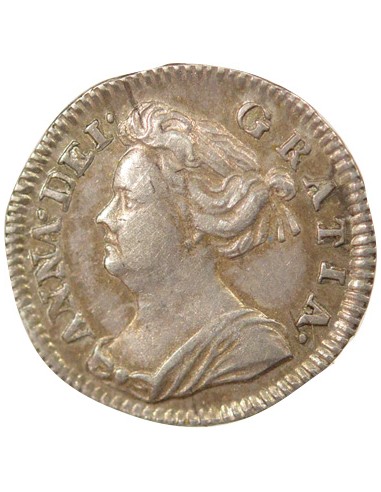 Royaume-Uni Anne de Grande Bretagne Maundy 1 penny Argent 1706