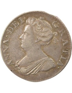 Royaume-Uni Anne de Grande Bretagne Maundy 4 pence Argent 1706 2
