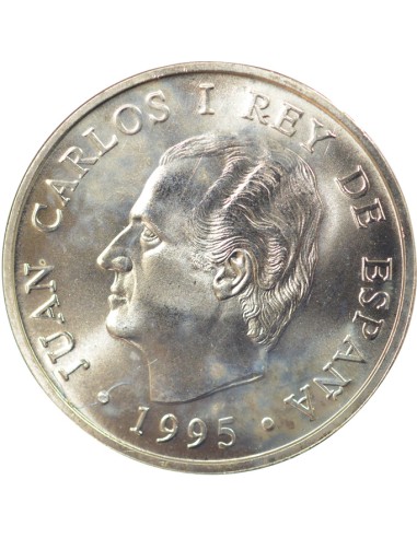 Espagne Juan Carlos I Présidence 2000 pesetas Argent 1995 AI Madrid