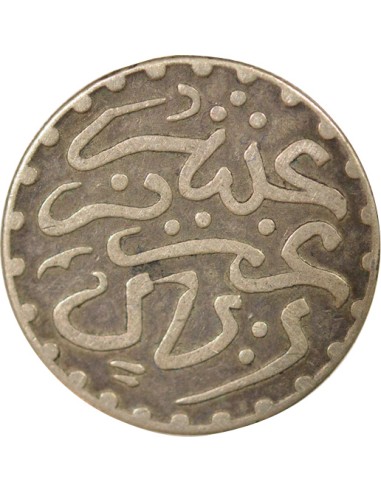 Maroc Abd al-Aziz 1 dirham Argent 1321 AH (1903) Londres