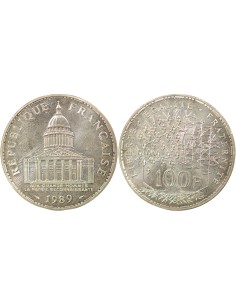 Pantheon 100 francs Argent 1989 Pessac