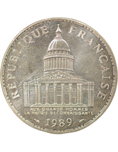Pantheon 100 francs Argent 1989 Pessac