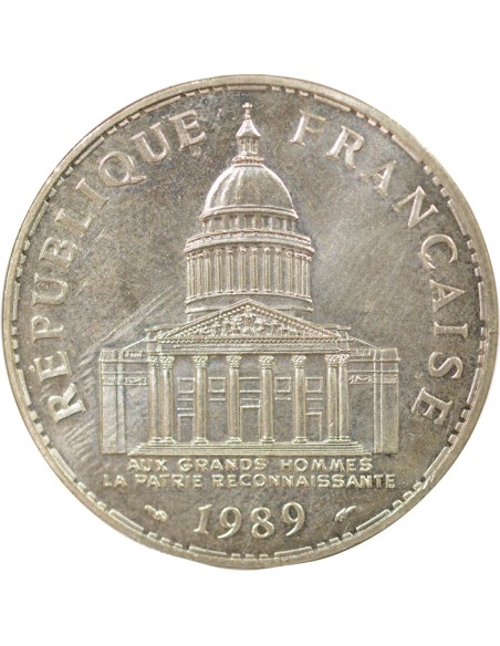 Pantheon 100 francs Argent 1989 Pessac
