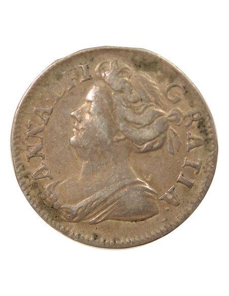 Royaume-Uni Anne de Grande Bretagne Maundy 2 pence Argent 1706