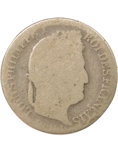 Louis-Philippe Ier 1/2 franc Argent 1844 W Lille