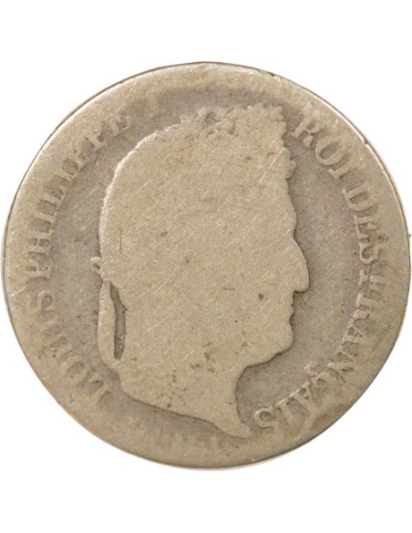 Louis-Philippe Ier 1/2 franc Argent 1844 W Lille