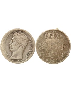 Charles X 1/4 franc Argent 1827 A - Paris