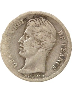 Charles X 1/4 franc Argent 1827 A - Paris 2