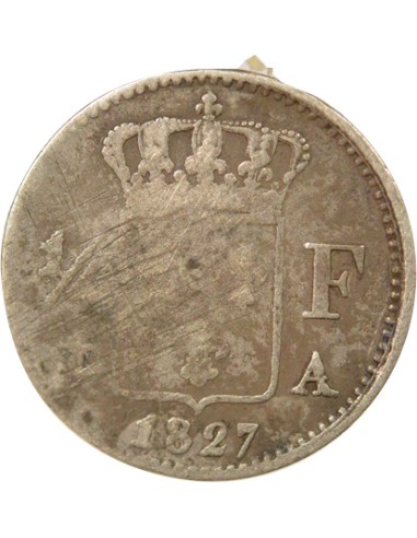 Charles X 1/4 franc Argent 1827 A - Paris