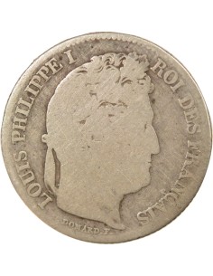 Louis-Philippe Ier 1 franc Argent 1847 A - Paris 2