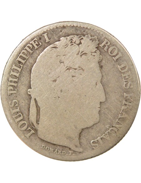 Louis-Philippe Ier 1 franc Argent 1847 A - Paris