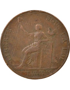 A la Liberté 2 sols Cuivre 1791 Londres 2