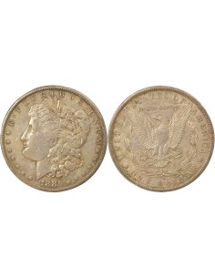 Etats Unis d'Amérique Morgan 1 Dollar Argent 1885 O New Orleans