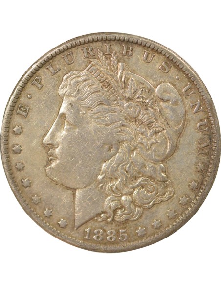 Etats Unis d'Amérique Morgan 1 Dollar Argent 1885 O New Orleans