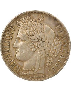 5 francs Argent 1850 A - Paris 2