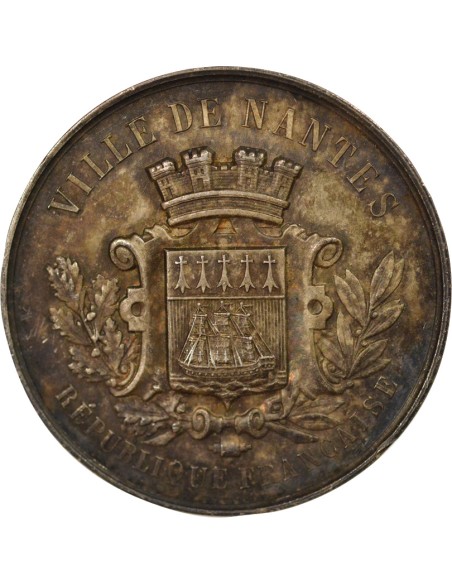 Exposition de Géographie Commerciale 1 médaille Argent 1886