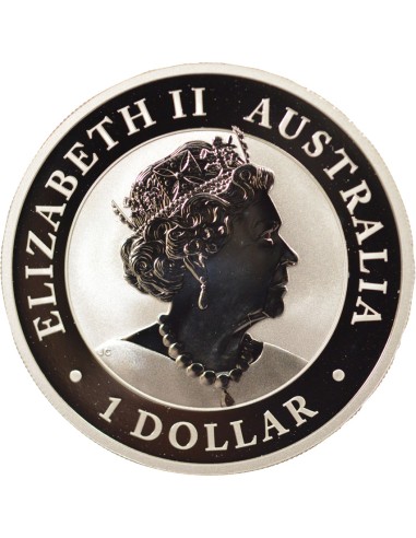 Reine d'Angleterre et du Commonwealth Koala 1 Dollar Argent 2021 Perth