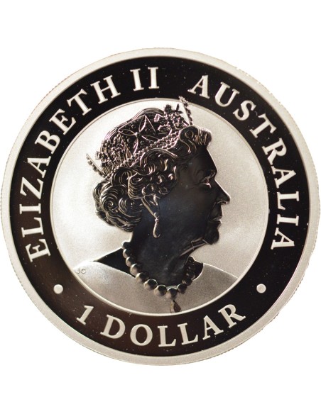 Reine d'Angleterre et du Commonwealth Koala 1 Dollar Argent 2021 Perth