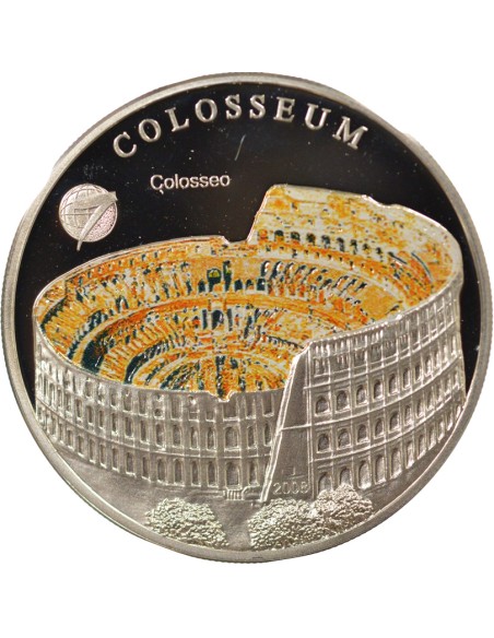 Mongolie Colosseum 500 tögrög Argent 2008