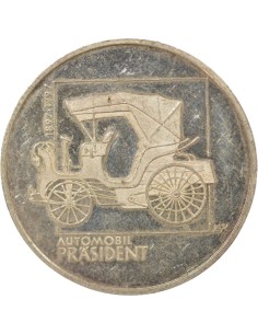 Tchèque République The Präsident 200 korun Argent 1997 Jablonec nad Nisou 2