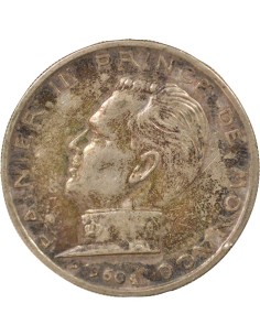 Monaco Rainier III de Monaco 5 francs Argent 1960 A Paris 2