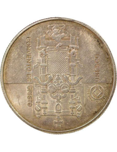 Portugal Couvent du Christ de Tomar 5 euro Argent 2004 Lisbonne
