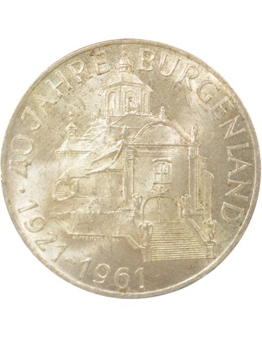 Autriche Burgenland 25 schillings Argent 1961 A Vienne