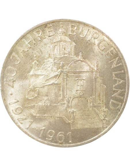 Autriche Burgenland 25 schillings Argent 1961 A Vienne