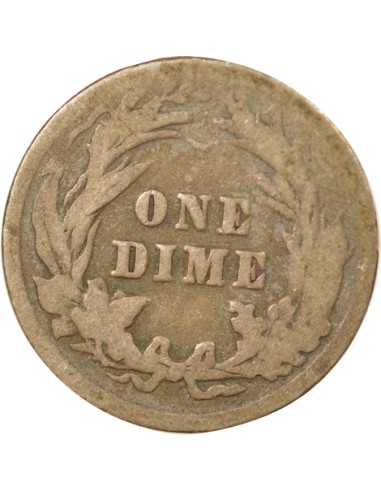 Etats Unis d'Amérique Barber 1 dime Argent 1905 Philadelphie