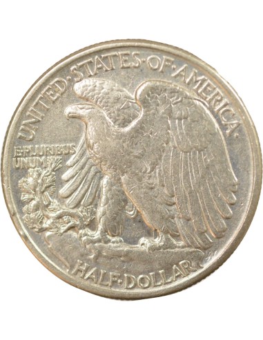 USA Walking Liberty 1/2 Dollar Argent 1945 Philadelphie